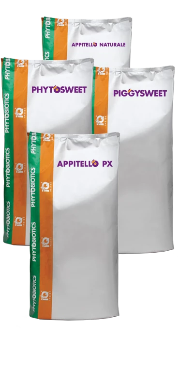 Phytobiotics Sweeteners - Piggysweet, Phytosweet, Appitello Naturale, Appitello PX