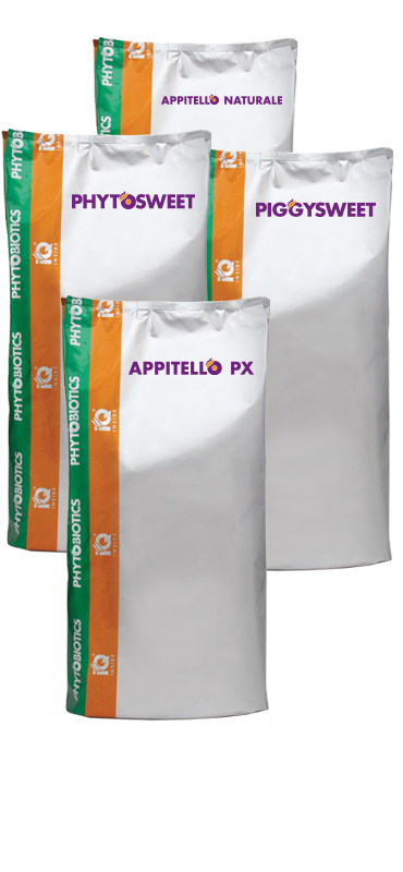 Phytobiotics Sweeteners - Piggysweet, Phytosweet, Appitello Naturale, Appitello PX